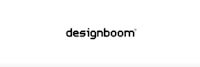 the designboom logo on a white background